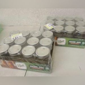 24 mason jars